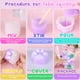 thumbnail image 5 of Kit Squishy Mikiwon Taba 530mL Silicona Líquida 1:1AB con 6 Moldes, 5 of 9
