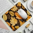 thumbnail image 2 of Leaves Square Non-Slip Rubber Bottom Printed Desk Mat Mousepad for Office and Gaming - 8.3x9.8 Inch, 2 of 6
