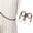 Z_Coffee, variant on 1X Drawstring Tie Curtain Tiebacks 1Pc Knot Drape Holdbacks for Home and Office Strong Curtain Buckles with Woven Rope for Decoration
