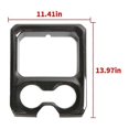 thumbnail image 3 of Center Console Front Armrest Cup Holder Panel Cover Trim for - Dodge RAM 1500 2500 3500 ABS Carbon Fiber, 3 of 5