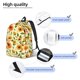 thumbnail image 3 of Balery Sunflowers And Butterflies Mochila Clásica Impresa Básica para Viaje, Mochila Escolar Resistente al Agua, Mochila de Lona con Correas Ajustables-Medium, 3 of 5
