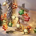 thumbnail image 3 of Guirnalda de luces navideñas para decoración de jardín, luces Led de Papá Noel, oso, estrella, árbol de Navidad, 3 of 4