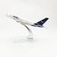 thumbnail image 4 of Modelo original de avión Airbus A380, modelo de avión fundido a presión, modelo de metal 1:400, juguete de avión, regalo de colección, 4 of 8