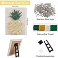 thumbnail image 3 of DIY String Art Kit for Beginner Pineapple DIY Kit for Adults Teens Kids Pineapple String Craft for Girls and Boys Craft Gift Nursery Wall Art, 3 of 5