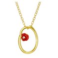 thumbnail image 1 of Jusqu'à 65% de Réduction sur les Colliers SMihono pour Femmes, Collier Lettre Rose avec Strass, Pendentif Rétro en Anglais, 1 of 2