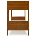 thumbnail image 3 of Mid Century Modern Bunk Bed Twin over Twin - Castanho Finish, 3 of 13