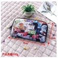 thumbnail image 5 of Cartera con estampado de gatito kawaii para mujer, cartera con diseño de gato escocés y británico, tarjetero para identificación, monedero, bolso de mano largo, regalo, 5 of 5