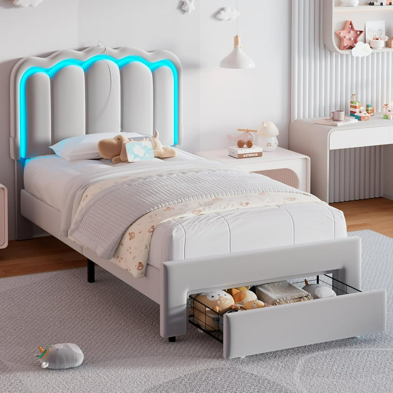 ぷうページ Amazon.com: Furnitui 14 Inch High Metal Full Size Bed Frame