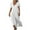 QZ1_White, variant on Eiyaclvo Summer Dresses for Women V Neck Short Sleeve Maxi Dress Casual Solid Loose Fit Beach Dresses Flowy Swing Tshirt Dress