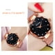 Luxe exquise montre de quartz de montre de mode des femmes Casual montres-bracelets de ciel étoilé brillant – image 3 sur 7