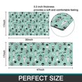 thumbnail image 7 of Cartoon Skull Pattern Kitchen Rugs Sets Of 2,Anti Fatigue Kitchen Mat Rugs Non Slip Washable,Decorative Kitchen Floor Mats for Kitchen,Sink,Laundry,17"x30"+17"x47", 7 of 7