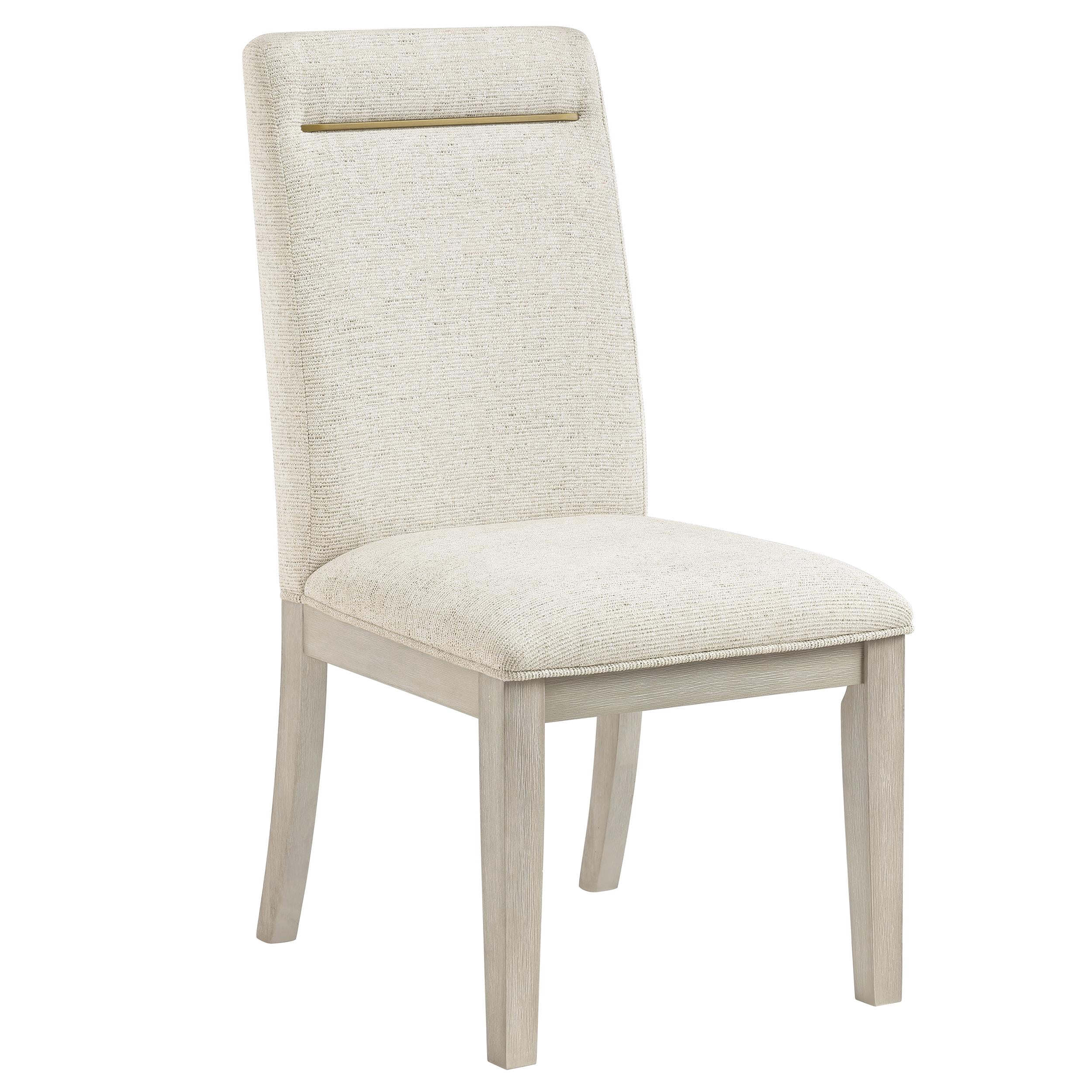 Steve Silver Garland Set of 2 Sand Finish Dining Side Chair