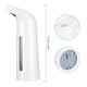 thumbnail image 2 of Yuarrent Dispensador de jabón automático, bomba de jabones de recarga sin contacto, dispensadores de líquido con Sensor de 400ml, herramienta Suministros de limpieza para el hogar Porcelana Blanca, 2 of 5