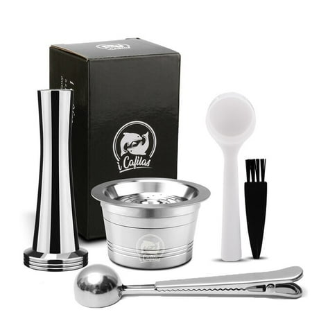 

Tchibo Cafissimo Coffee Filter icafilas Coffee Capsules for Pod Cups Stainless Steel Reusable Refillable Capsula Cafissimo