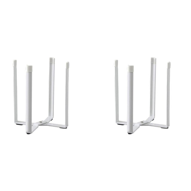 Rejilla para Secado de , Bolsa de Plástico para Ahorrar Espacio, Soporte para Secadora, Soporte Blanco 2 Pieza