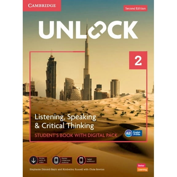 Unlock Unlock Level 2 Listening, Speaking and Critical Thinking Student's Book with Digital Pack, (Paperback)
