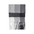 thumbnail image 1 of Beechfield Checkered Fluffy Scarf, 1 of 2