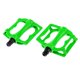 thumbnail image 4 of 1 Par Pedales de Bicicleta Sunnimix Moldeados 9/16 Rodamiento Verde, 4 of 6