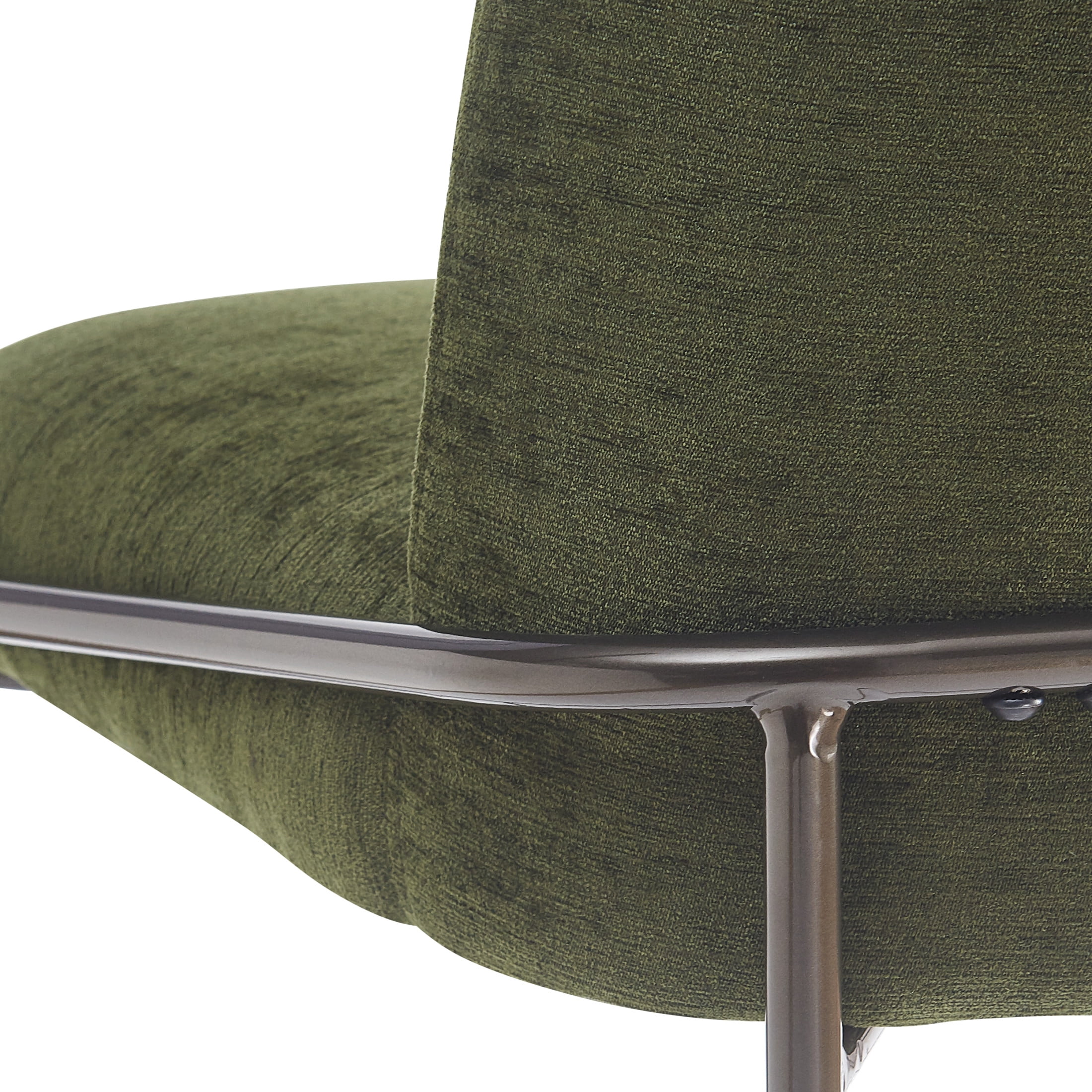 Christopher Knight Home 29" Upholstered Bar Stool with Curved Back, Matte Metal Frame, Green, Set of 2