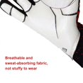 thumbnail image 3 of Guantes de portero de fútbol, ​​guantes de portero de látex gruesos transpirables, guantes de seguridad antideslizantes para entrenamiento, 2024, 3 of 5