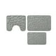 thumbnail image 2 of LADIGASU Alfombra de Baño Juego de 3 Alfombrillas de Baño de Espuma Viscoelástica Suave y Absorbente Alfombrilla Gruesa Antideslizante Universal Lavable a Máquina Rebajas Hoy Liquidación Juego de 3 A, 2 of 3