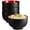 Red, variant on Kook Ceramic Japanese Noodle 34 Oz, Set of 4, Navy Inside