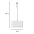 thumbnail image 5 of High Speed Data Transfer Memory Card USB OTG Adapter Type-C Card Reader 3 IN 1 WHITE, 5 of 8