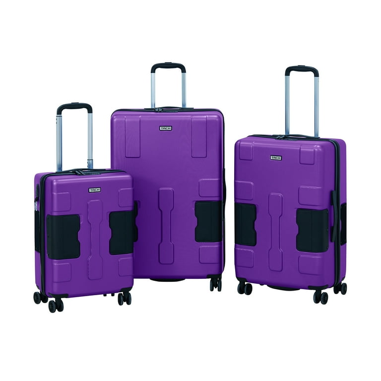 TACH V3 Connectable Spinner Suitcase, 3 Piece Set, TSA Approved