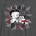 thumbnail image 2 of Boy's Betty Boop Easter Egg Frame  Graphic Tee Charcoal Heather Medium, 2 of 5