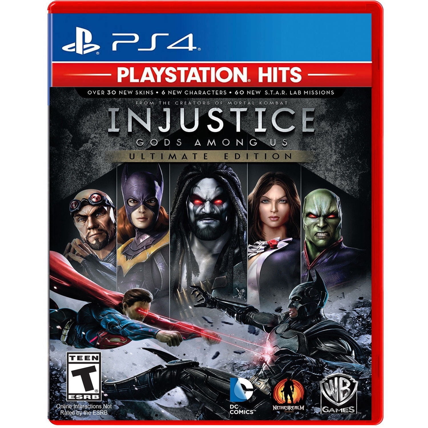 【中古】Injustice: Gods Among Us Ultimate Edition (輸入版:北米) - PS4 Warner Bros Injustice: Gods Among Us Ultimate Edition for