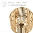 thumbnail image 3 of Nourish Bamboo Table Lamp-EEI-5609-NAT, 3 of 7