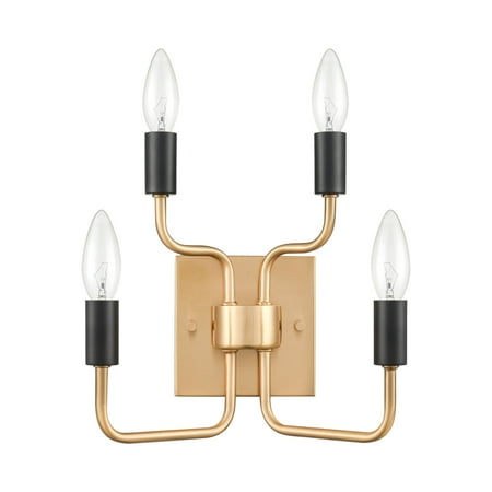 

RDMOKQAA Avenue 10 High 2-Light Sconce - Aged Brass