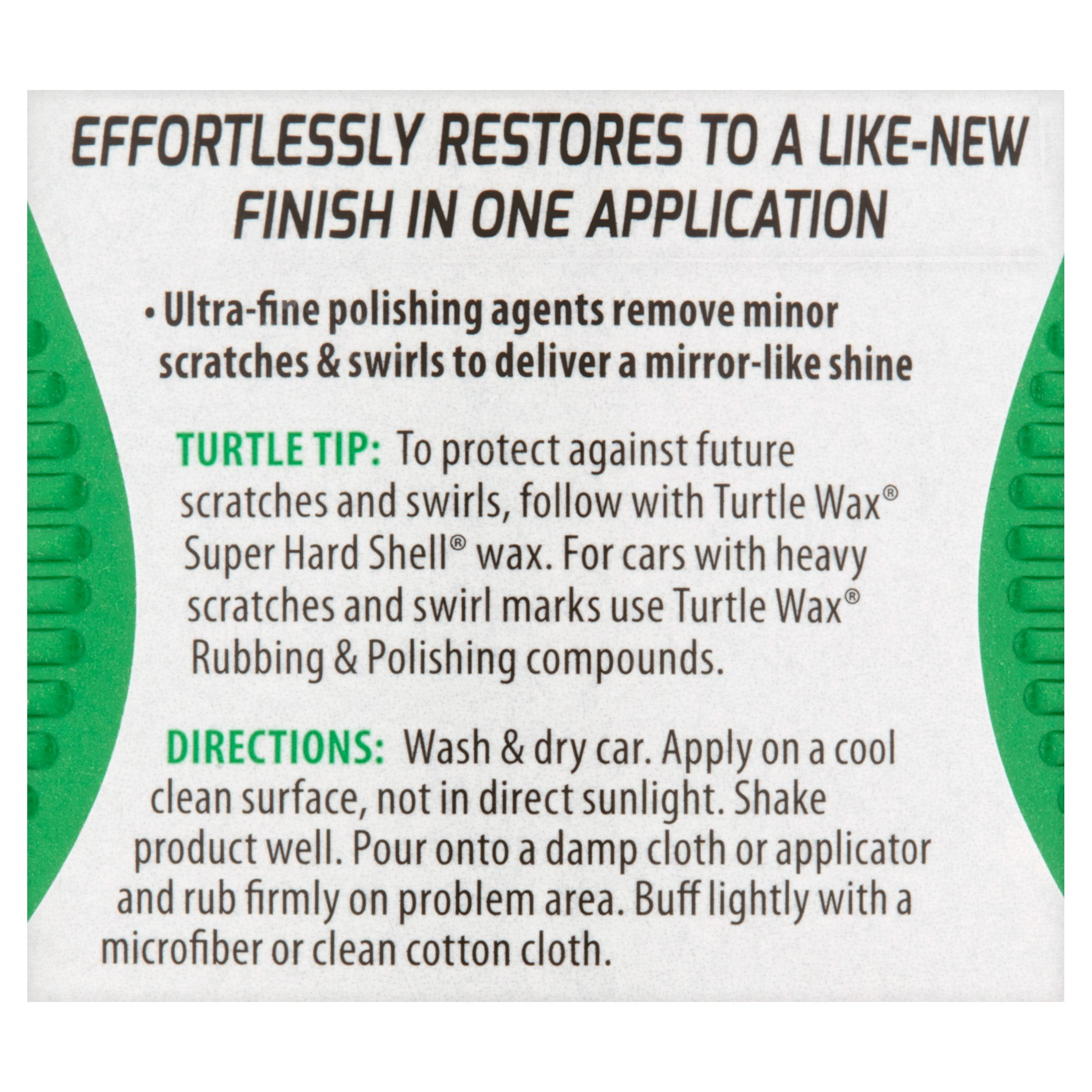 Turtle Wax Scratch And Swirl Remover 11 Ounce Walmartcom