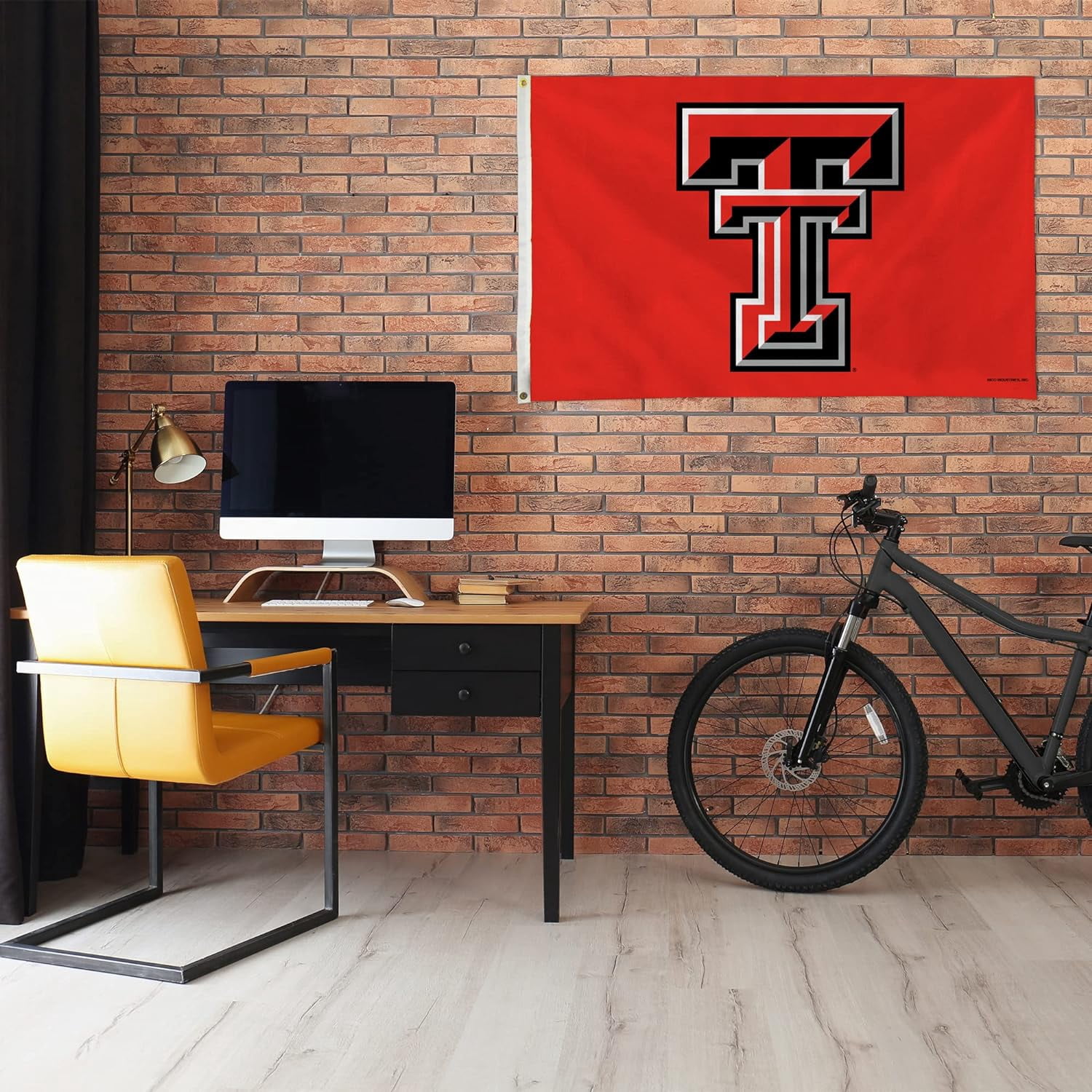 Texas-Tech Raider's 3X5 Indoor or Outdoor Banner Flag with grommets for hanging