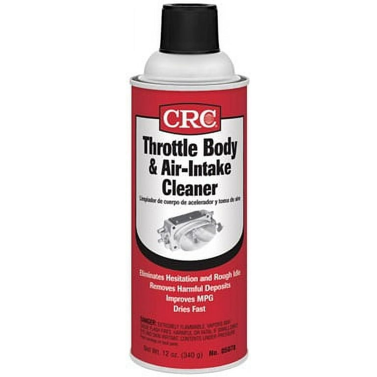 CRC 05078 12 oz Throttle Body & Air-intake Cleaner