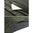 thumbnail image 4 of HOW'ON Men's Winter Coat Snow Jacket Windproof Waterproof Ski Jackets Army Green XL, 4 of 6