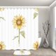 thumbnail image 2 of Girasoles Cortina de Ducha Decorativa Otoño Acuarela Flores Amarillas,11 Feliz Sencillez, 2 of 5