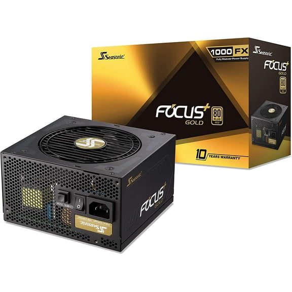 Seasonic Power Supply SSR-1000FX 1000W 80  Gold ATX12V/EPS12V Full Modular 120mm FDB Fan
