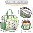 thumbnail image 5 of Dinosaur with Rrrr Pattern Womens Lunch Box for Work,Insulated Large Lunch Bag for Tween and Teen,Loncheras Para Mujer,Leakproof Adult Lunch Bag for Work,Beach,Travel,Picnic,Camping, 5 of 7