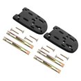 thumbnail image 3 of Shisuyan 2 Sets Motorcycle Rear Luggage Support Bracket Heavy Duty Tail Box Mounting Plate with Fixing Screws for Electric Bike Scooter Repair, 3 of 8