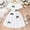 White, variant on Zecgelong Toddler Girls Short Sleeve Prints Dress Dance Party Dresses Clothes Girls Dresses Size 9-10 Years White