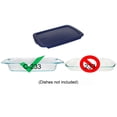 thumbnail image 6 of Pyrex C-233-PC Blue 3qt Easy Grab Food Storage Replacement Lid, 6 of 6