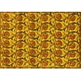 thumbnail image 1 of Ahgly Company Indoor Rectangle Abstract Yellow Modern Area Rugs, 4' x 6', 1 of 4