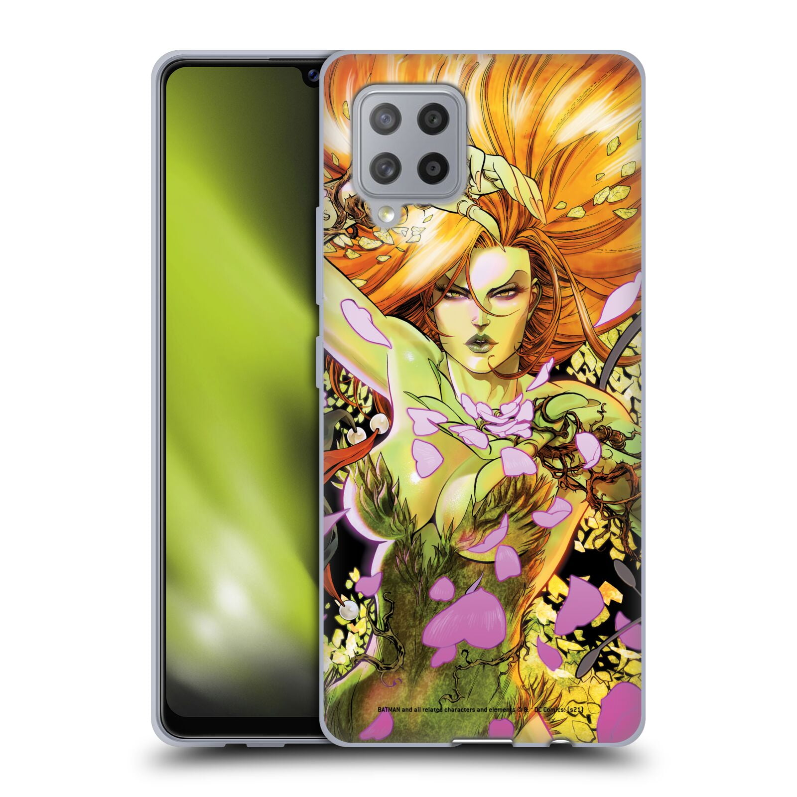 Head Case Designs Officially Licensed Batman DC Comics Gotham City Sirens Poison Ivy Soft Gel Case Compatible with Samsung Galaxy A42 5G (2020)