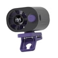 thumbnail image 3 of Ventilador portátil con clip, carga USB, rotación de 360 degree, ventilador de escritorio para refrigeración personal. Negro, 3 of 9
