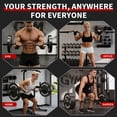 thumbnail image 6 of GARVEE Olympic EZ Curl Weight Barbell,700 lb Capacity,Non-Slip Steel,Black,1-Count,47 in, 6 of 7
