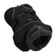 thumbnail image 4 of Abrigo cálido para perros, abrigo para cachorros, impermeable, con correas elásticas para cuello y piernas, ropa para mascotas, chaleco para perros Negro L, 4 of 10