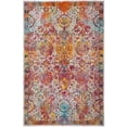 thumbnail image 2 of SAFAVIEH Crystal Tyson Oriental Area Rug, Light Blue/Orange, 5' x 8', 2 of 8