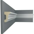 thumbnail image 5 of 2 3/4"H x 1 3/8"P x 94 1/2"L Classic Panel Moulding, 5 of 6