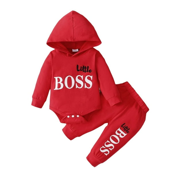 Conjunto de ropa para bebe recien nacido de 0 a 24 meses conjunto de 2 piezas sudadera con capucha de manga larga pantalones traje para nino
